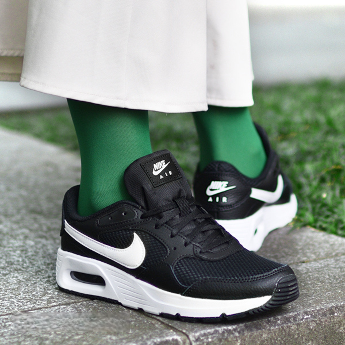 Alternative view of Giày Nike Air Max SC ‘Black White’ CW4554-001