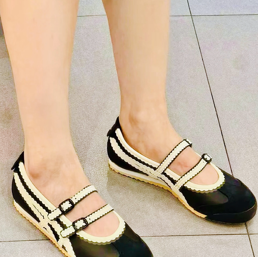 Giay Onitsuka Tiger Mexico 66 TGRS 'Black Cream' 1182A678-001