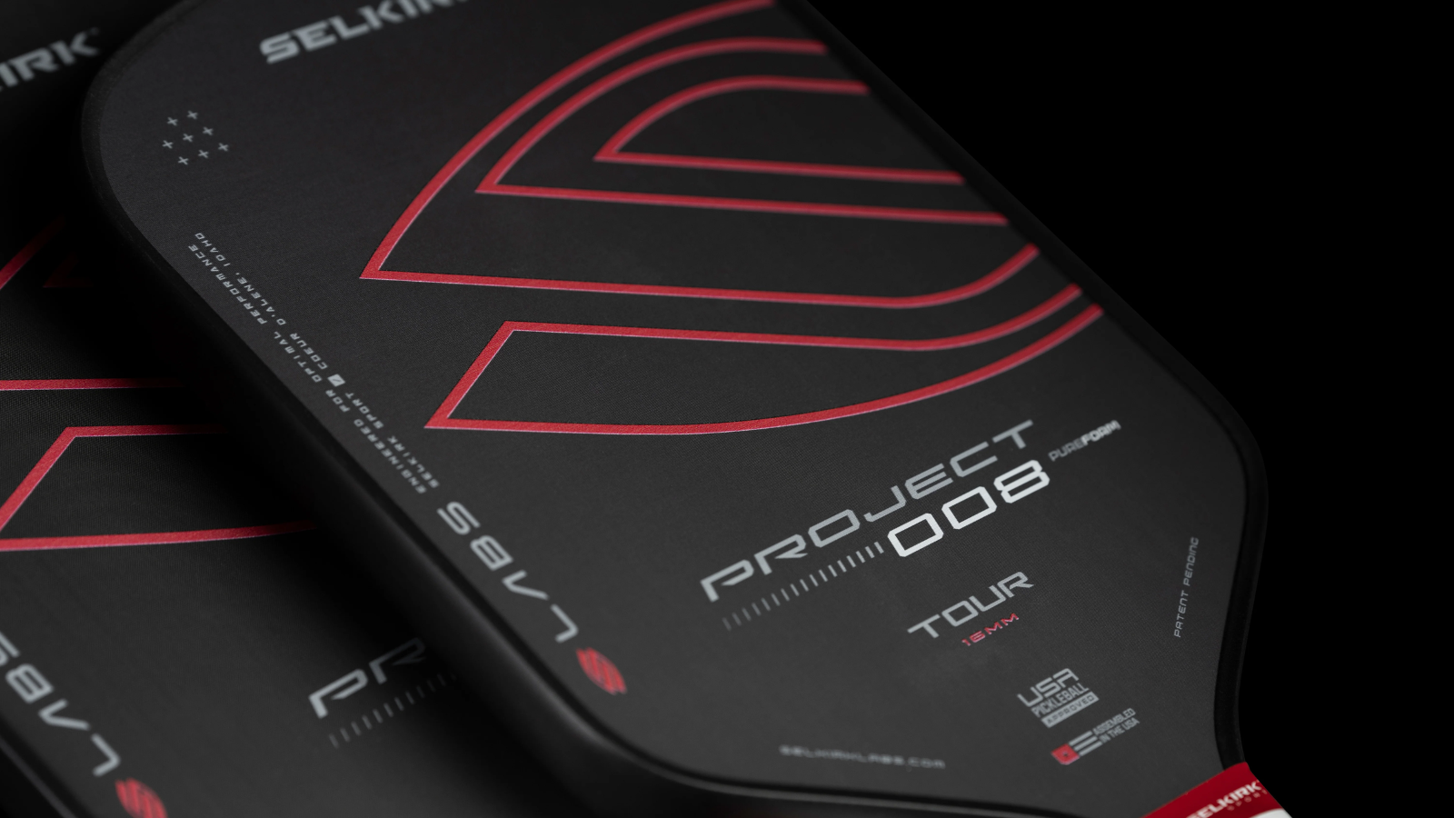 Hinh anh 6: Can canh vot pickleball Selkirk Project 007 voi cong nghe tien tien