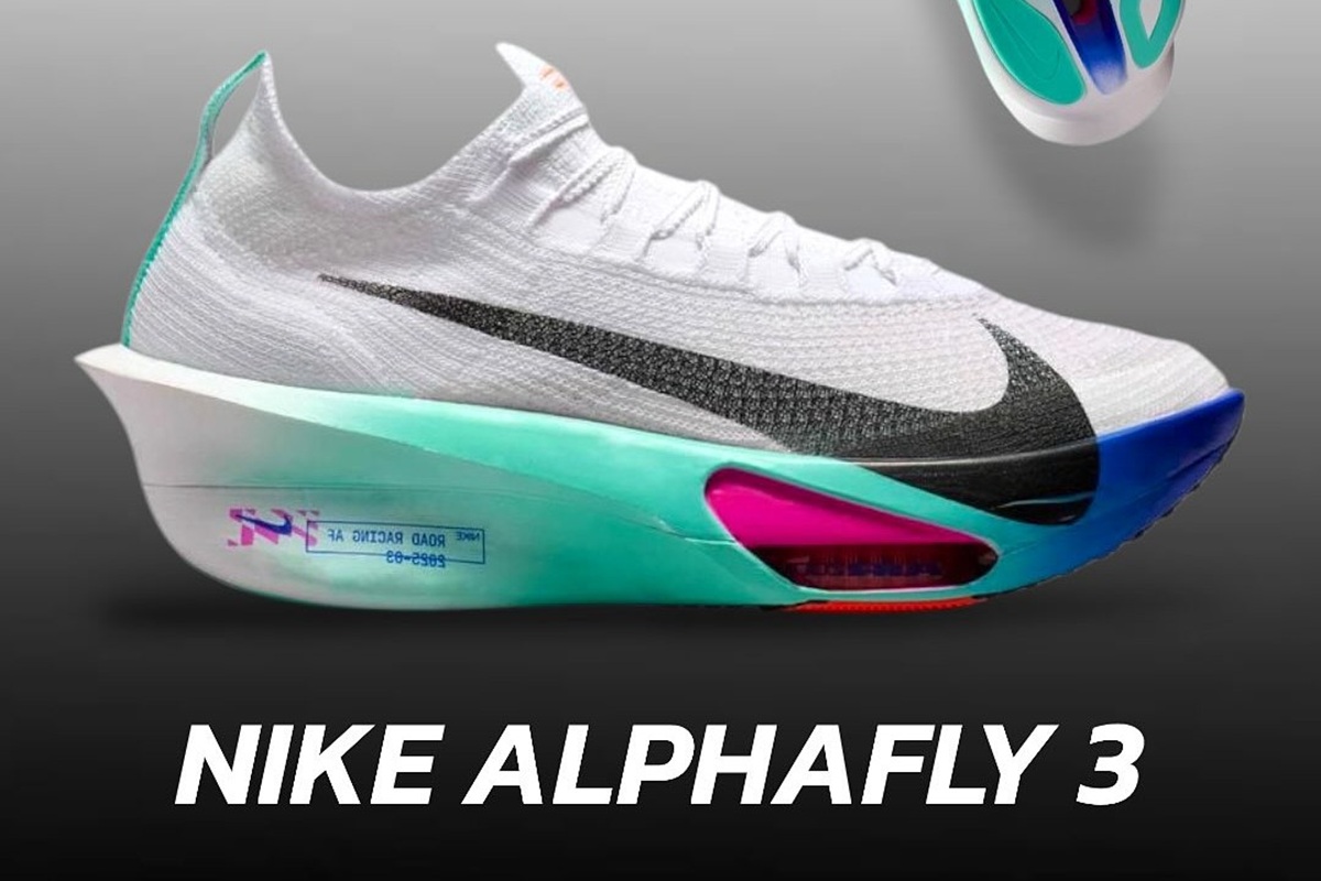 Hinh anh 1: Nike AlphaFly 3 Neo Turquoise giay chay bo xanh ngoc thiet ke lap lanh