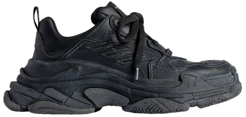 Giay Balenciaga Triple S Sporty Trainers 'Black' 803241WTSSL1000