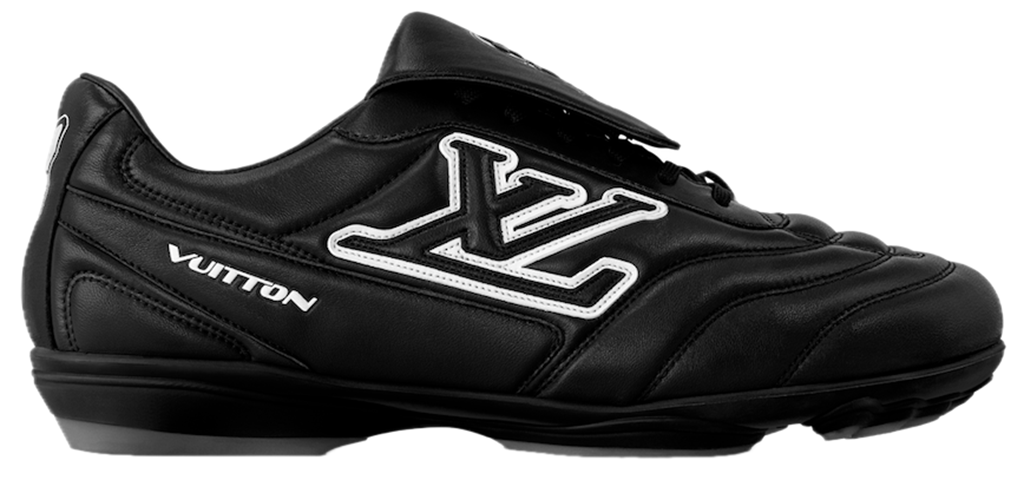 Giay Louis Vuitton LV Footprint Football Trainers 'Black' 1AHAI3