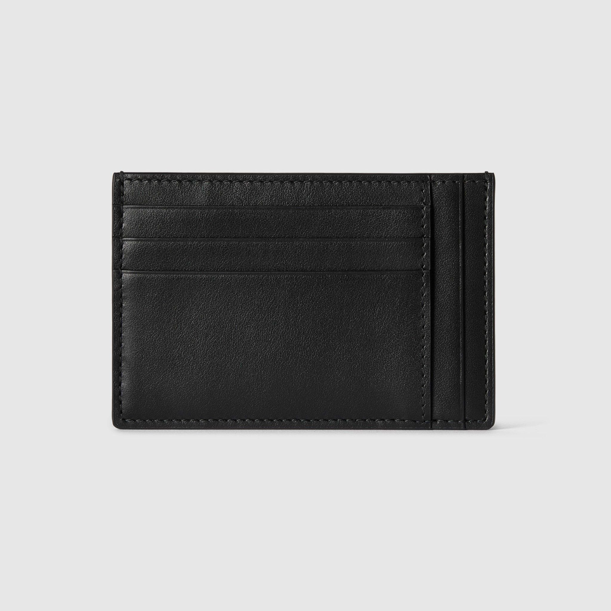 Vi ‎Gucci Maxi GG Card Case 'Grey' 812681-AAECE-1046