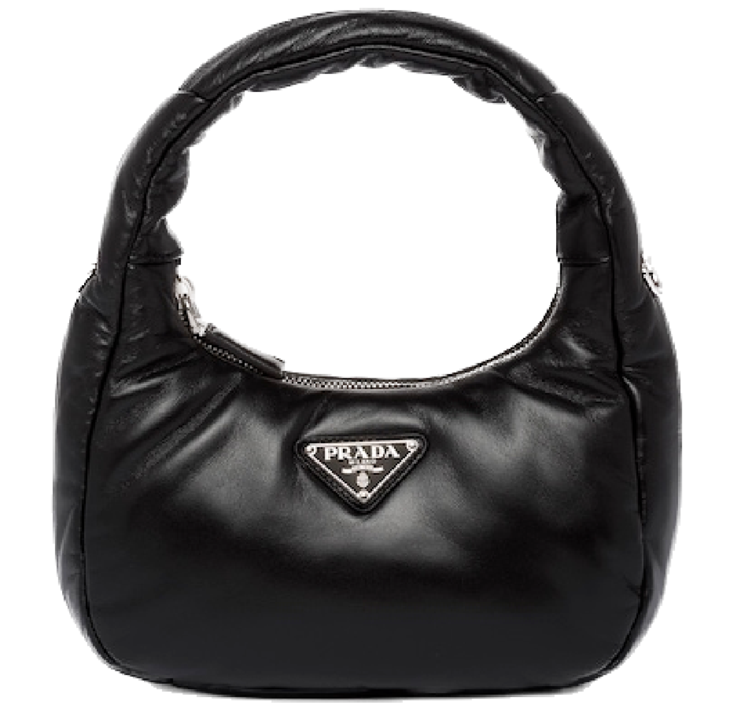 Tui Prada Mini Padded Soft Bag 'Black' 1BA384-2DYI-F0002-V-OVM