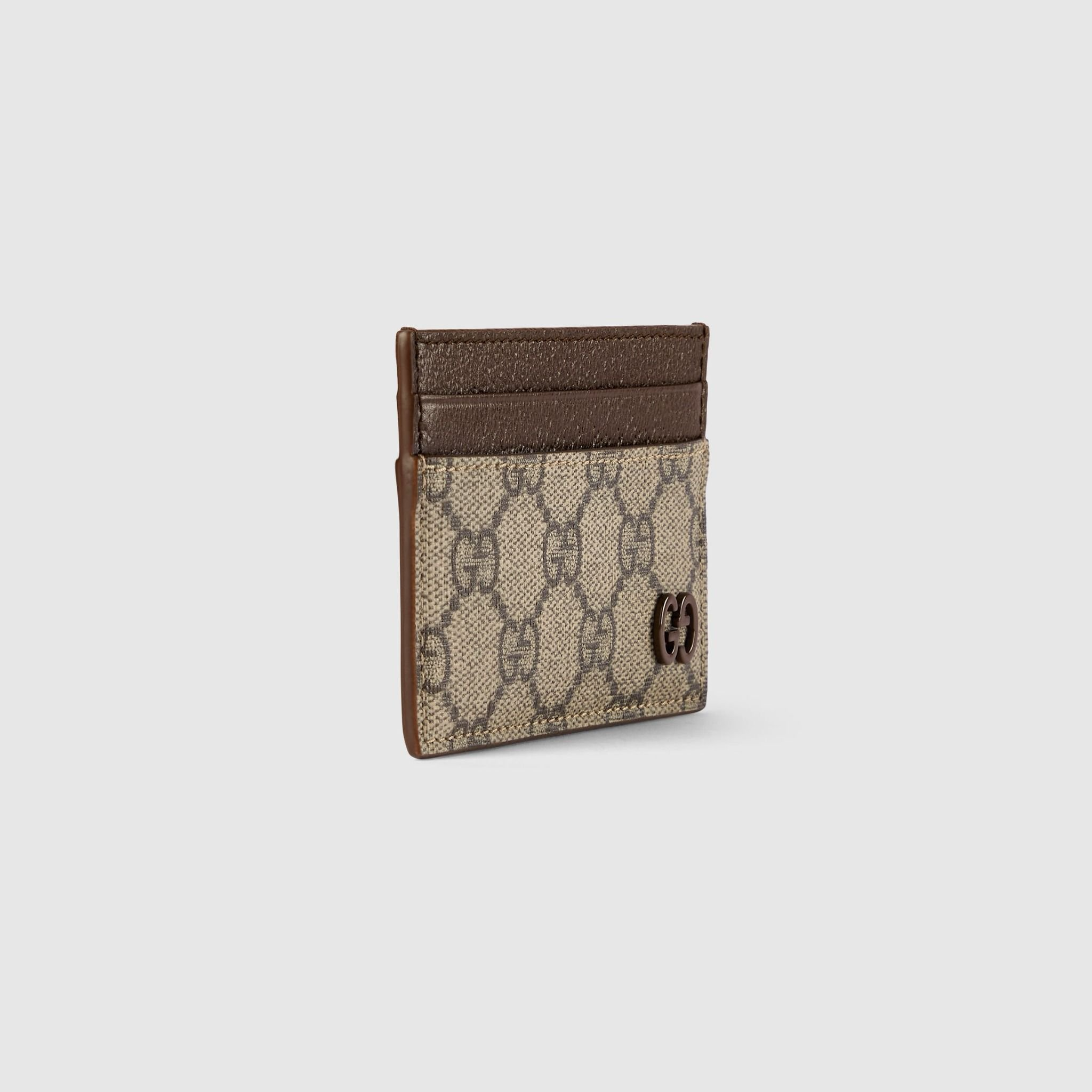 Vi Gucci Bi-Color GG Card Case 'Beige' 768248-FACQC-9773