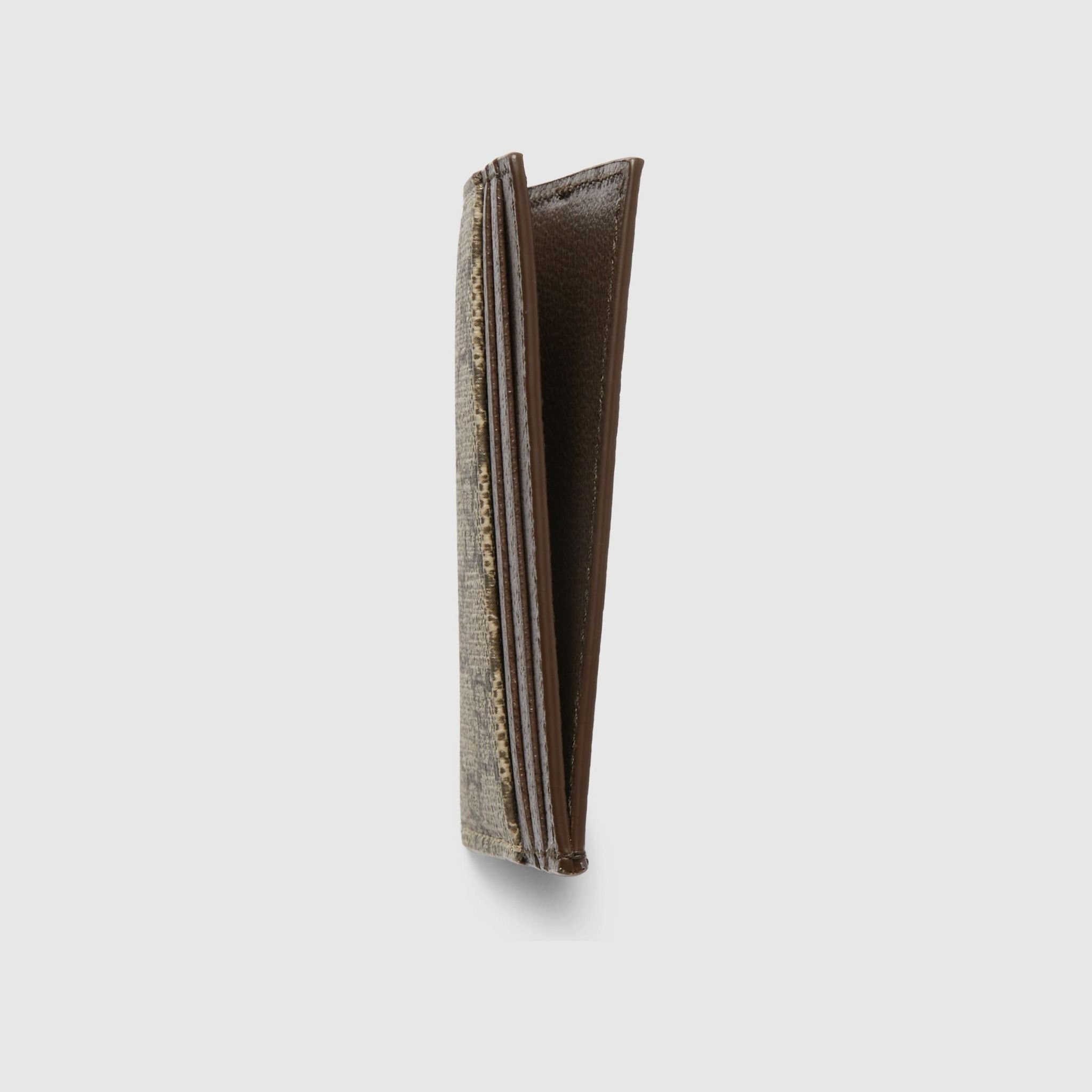 Vi Gucci Bi-Color GG Card Case 'Beige' 795230-FACQC-9773