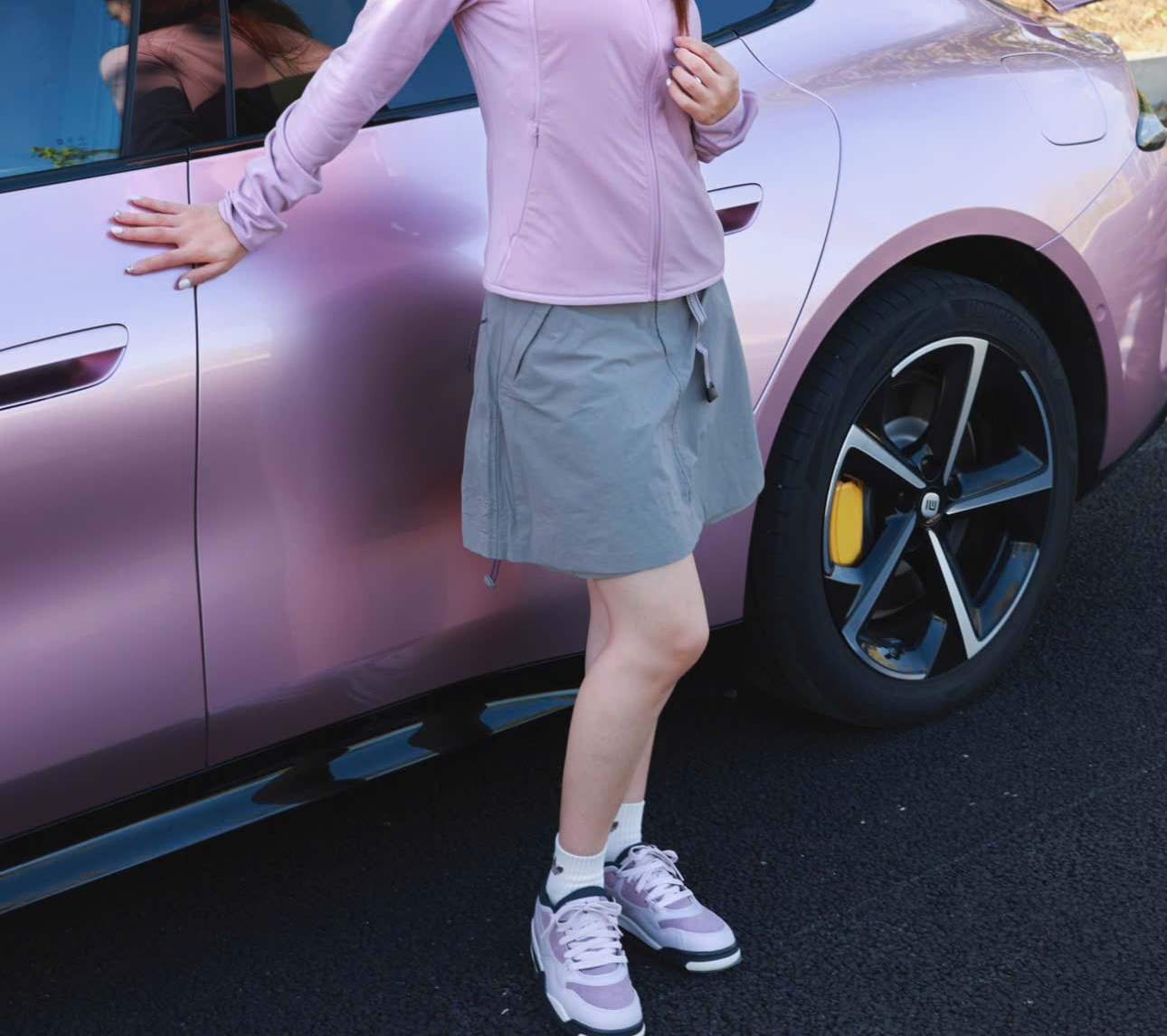 Alternative view of Giày Nike Air Jordan 4 RM 'Platinum Violet Grey' IB7694-200