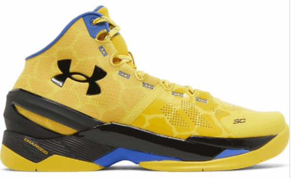 Giay Under Armour Curry2 ‘Gold Taxi’ 3026281-700