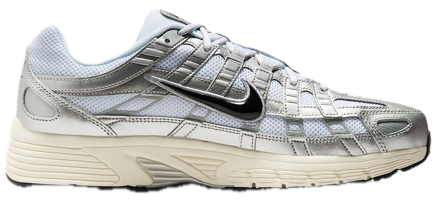 Giay Nike P-6000 'White Metallic Silver' CD6404-105