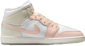 Giay Nike Air Jordan 1 Mid SE ‘White Peach’ HJ6654-100