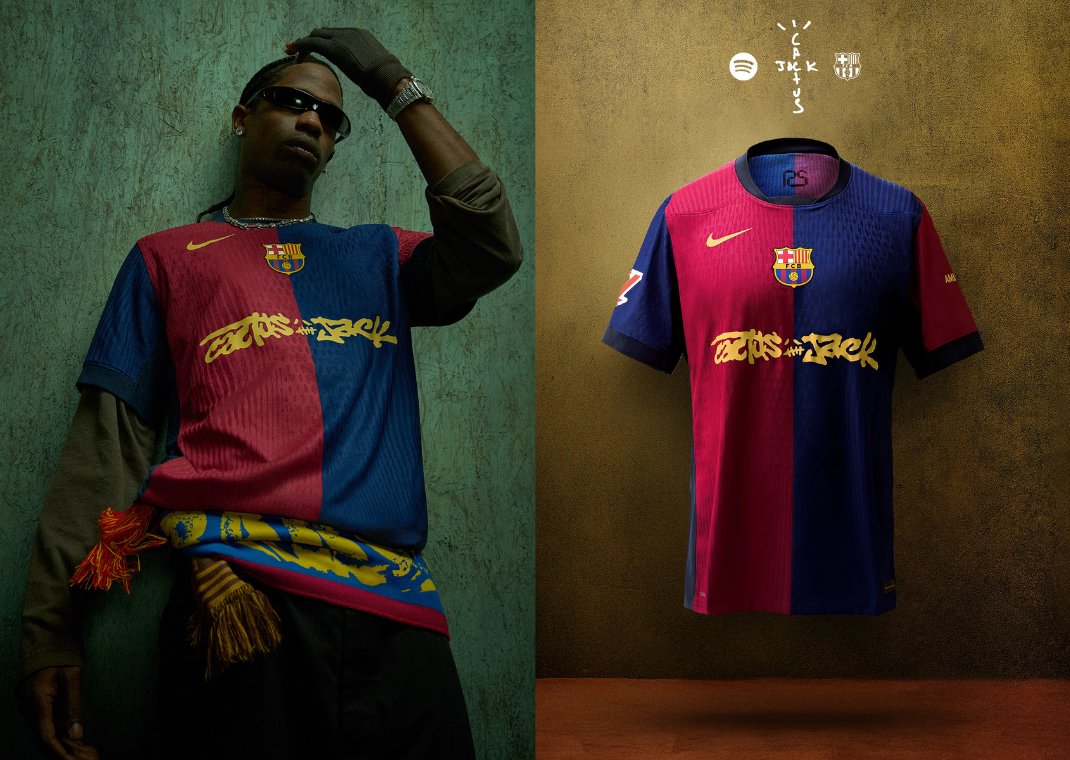 Travis Scott x FC Barcelona: Một sự kết hợp "bùng nổ"