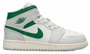 Giay Nike Jordan 1 Mid 'White Pure Platinum Green' DQ8423-142