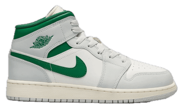 Giay Nike Jordan 1 Mid 'White Pure Platinum Green' DQ8423-142