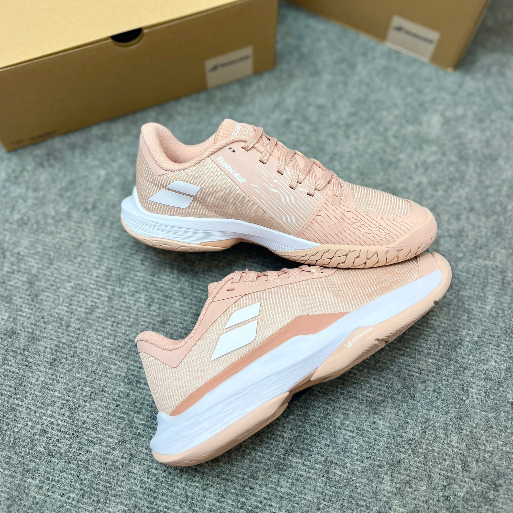 Alternative view of Giày Babolat Jet Tere 2 Evening Sand 'Pink White' 3A1S25A651-5065