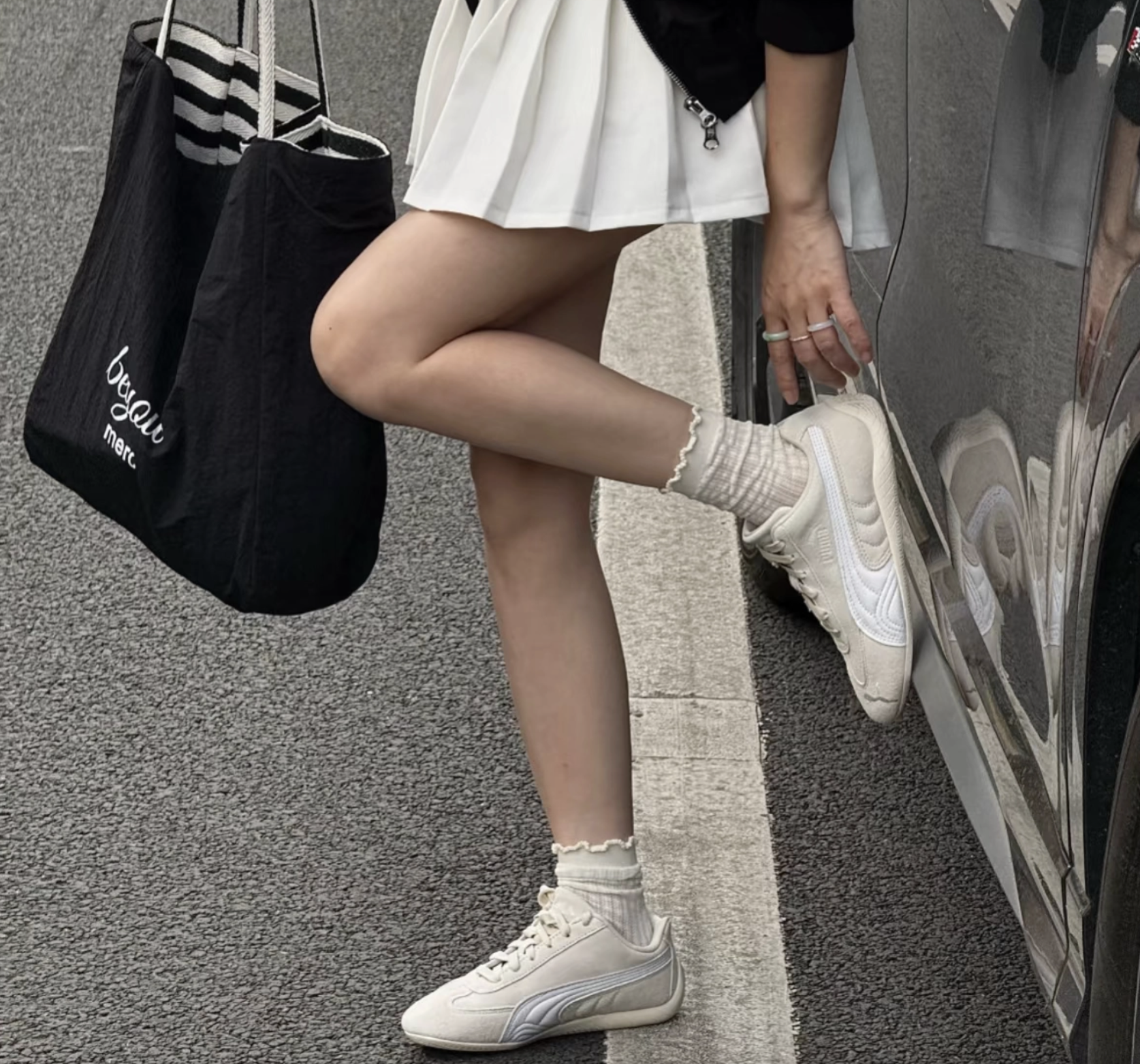 Alternative view of Giày Puma Speedcat OG ‘Alpine Snow’ 406329-23