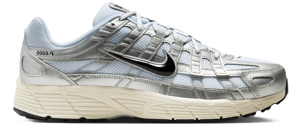 Giày Nike P-6000 'White Metallic Silver' CD6404-105