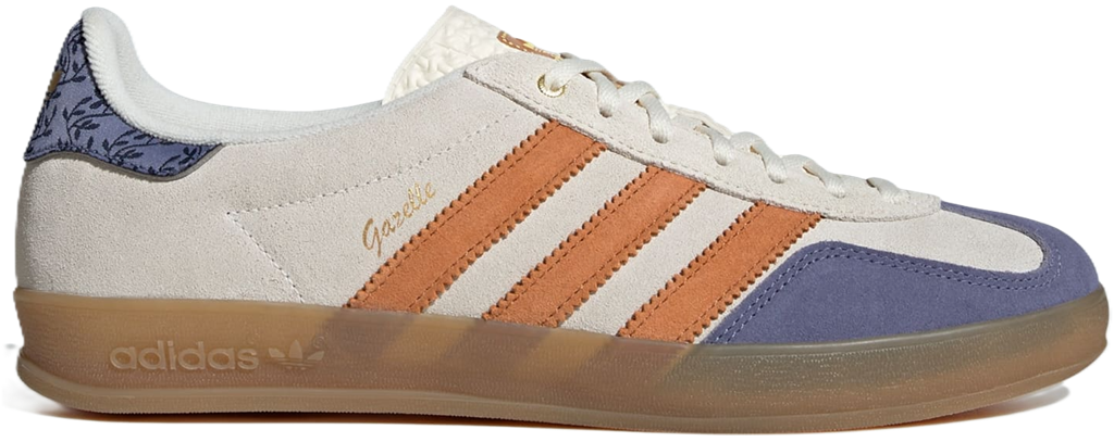 Giay Adidas Gazelle Indoor 'Cream White Blue Orange' JQ0956