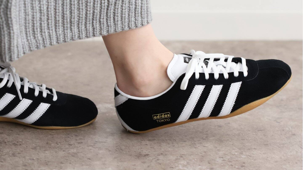 Hinh anh 1: Adidas Tokyo - doi giay sneaker toi gian co dien voi thiet ke nguyen ban va mau sac tinh te
