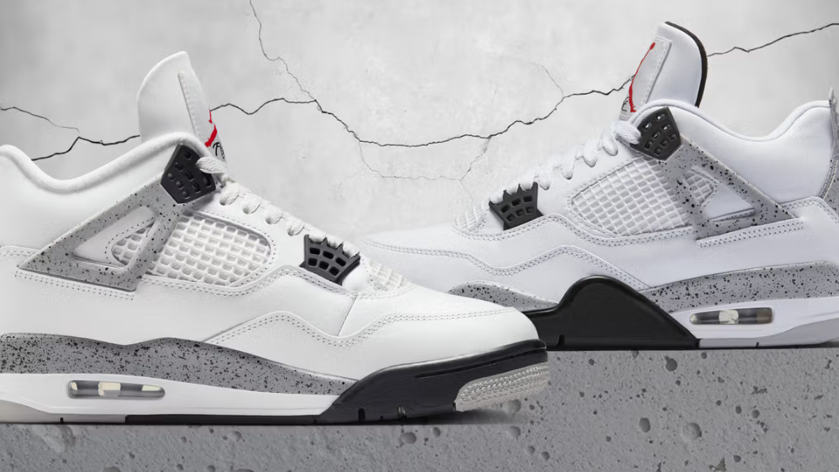 Phan Tich Su Khac Biet: Air Jordan 4 ‘White Cement’ 2025 vs 2016