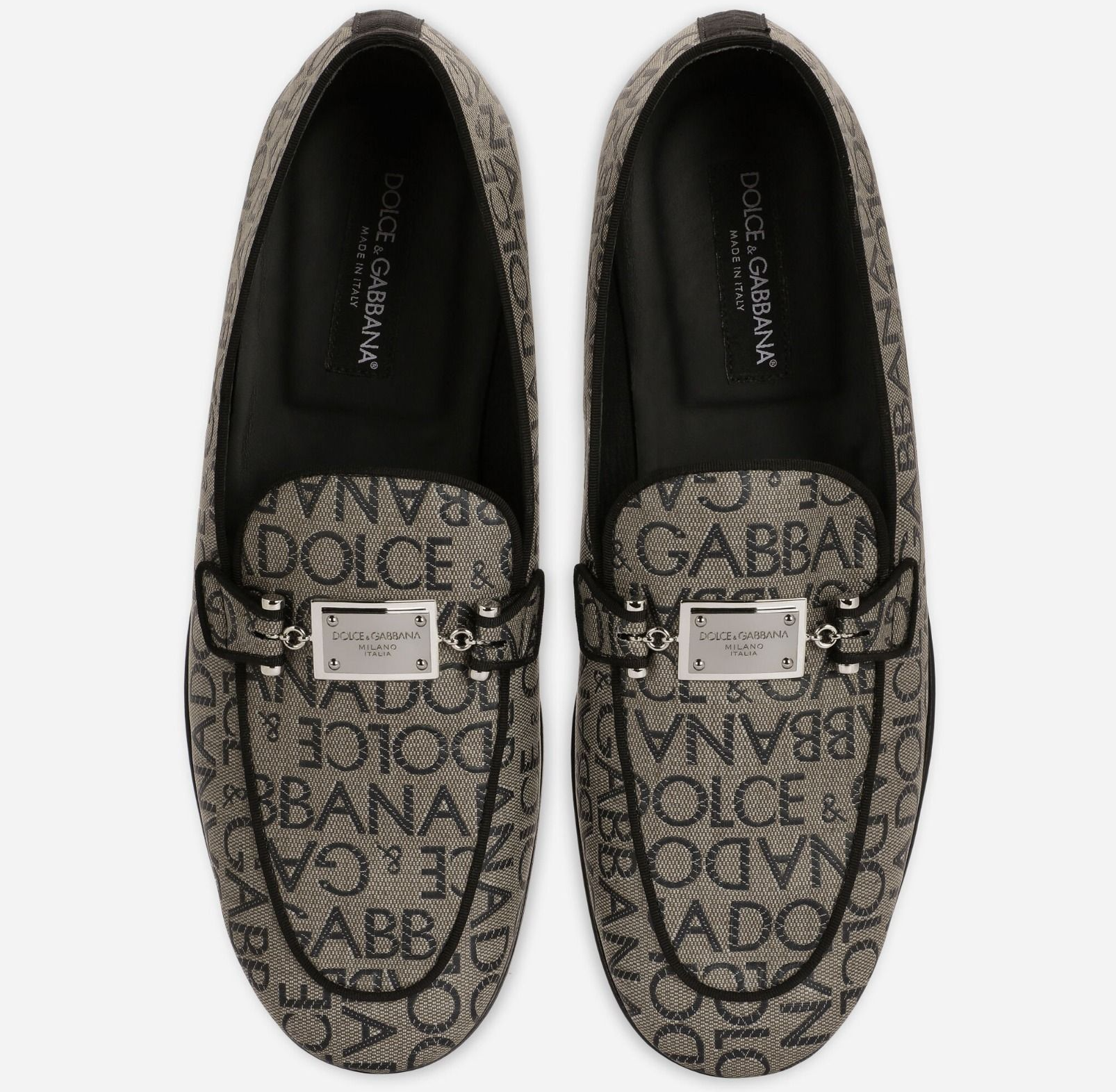 Giay Dolce & Gabbana Jacquard Slippers 'Multicolor' A50516AJ69989875