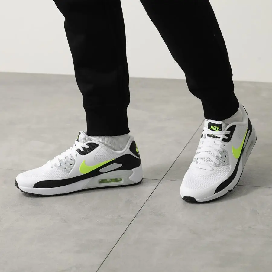 Alternative view of Giày Nike Air Max 90 Golf 'White Hot Lime' HV9305-103