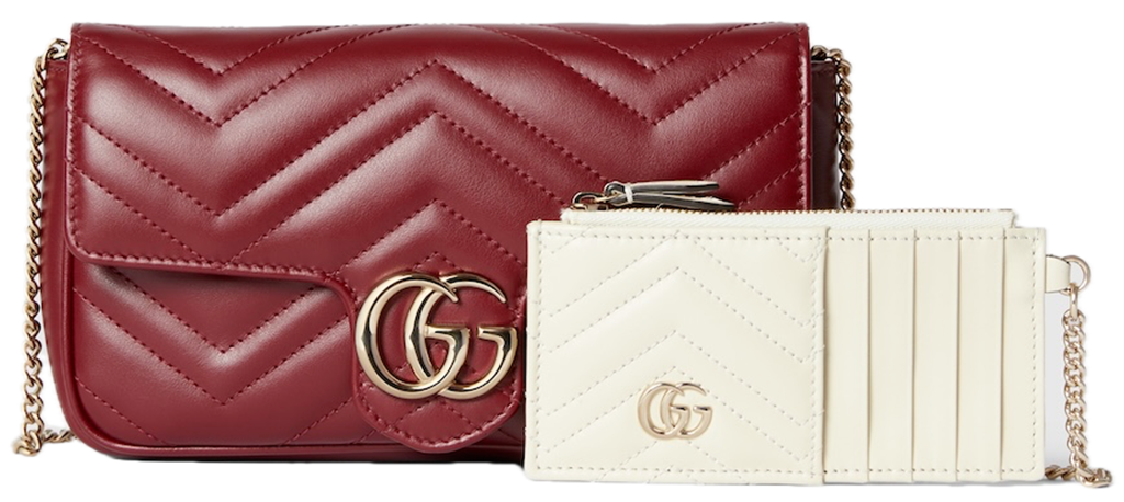 Tui Gucci GG Marmont Super Mini Bag 'Red' 751526-AADQM-6241