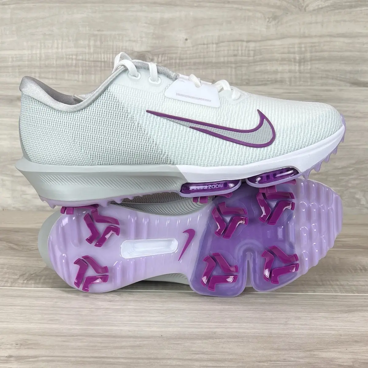 Alternative view of Giày Nike Air Zoom Infinity Tour 2 'White And Vivid Purple' FD0217-102
