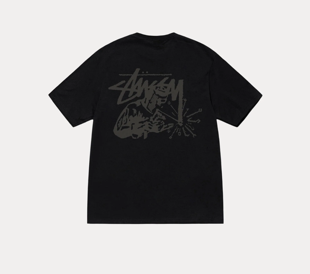 Ao Stussy Welder Tee 'Black' 1905138