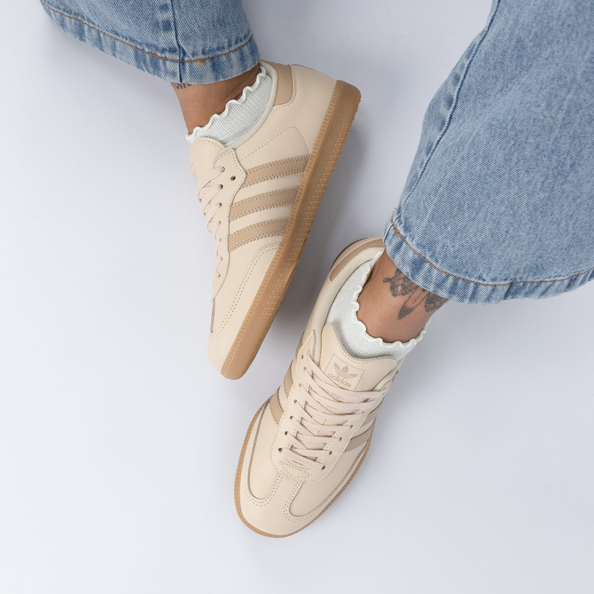 Alternative view of Giày Adidas Samba OG Shoes 'Magic Beige' JI3208