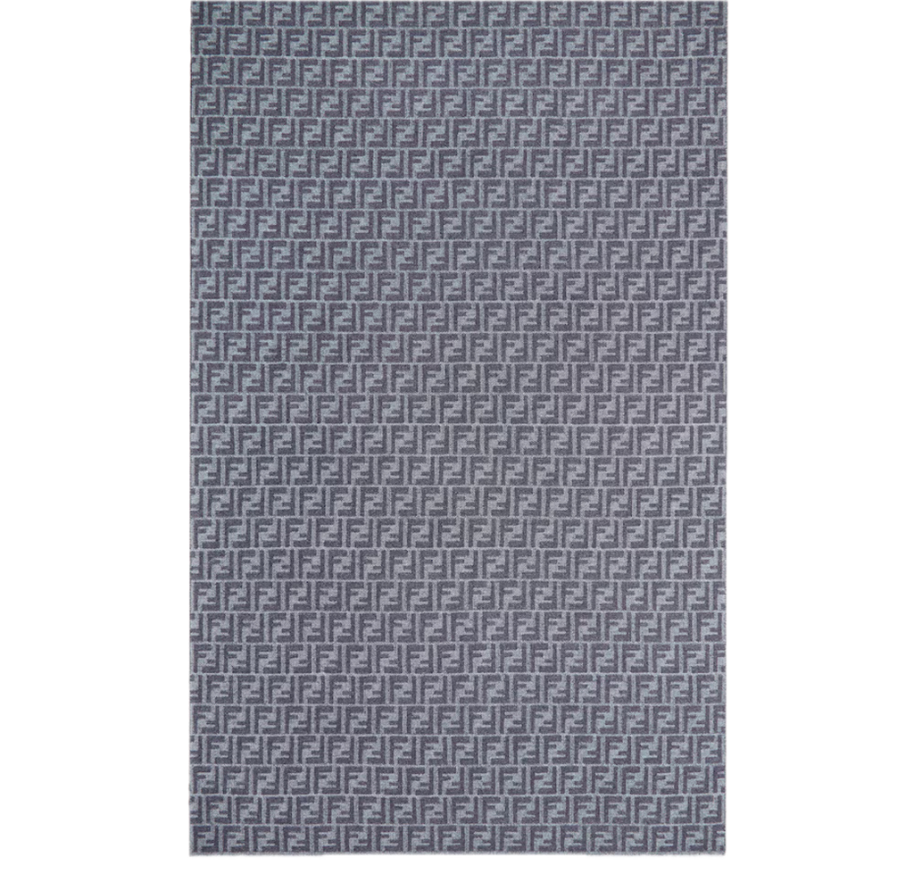 Khan Fendi Scarf FF Jacquard Scarf 'Blue' FXS830AS6LF1Q3B