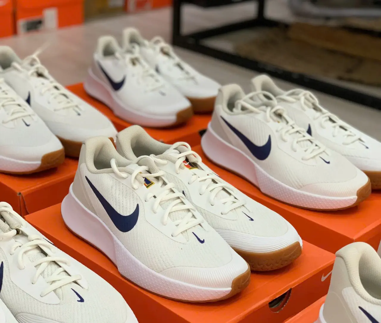 Giày Nike Court Vapor Lite 3 HC 'Light Bone Binary Blue' FZ2155-100 - Ảnh 6
