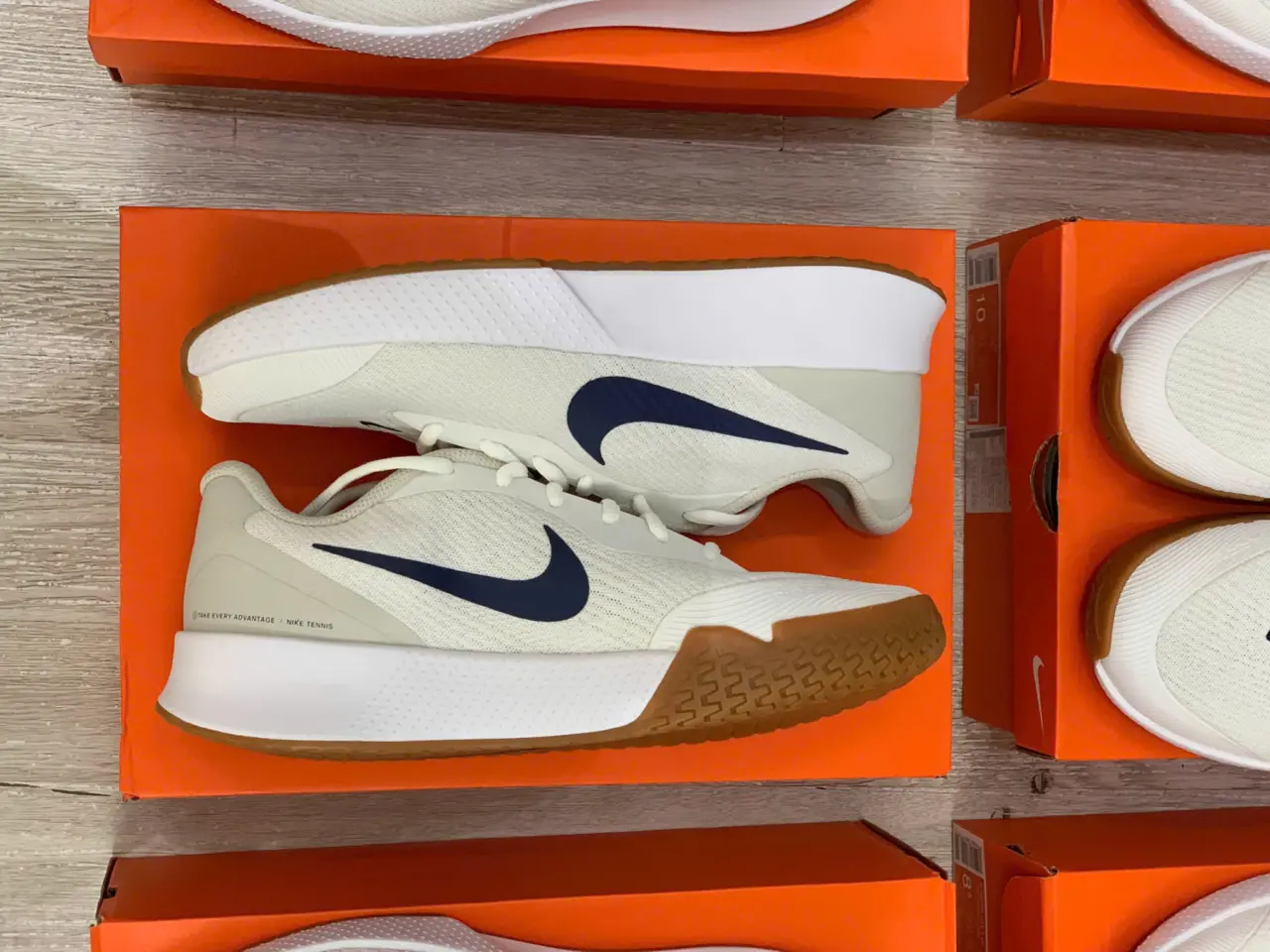 Giày Nike Court Vapor Lite 3 HC 'Light Bone Binary Blue' FZ2155-100 - Ảnh 5