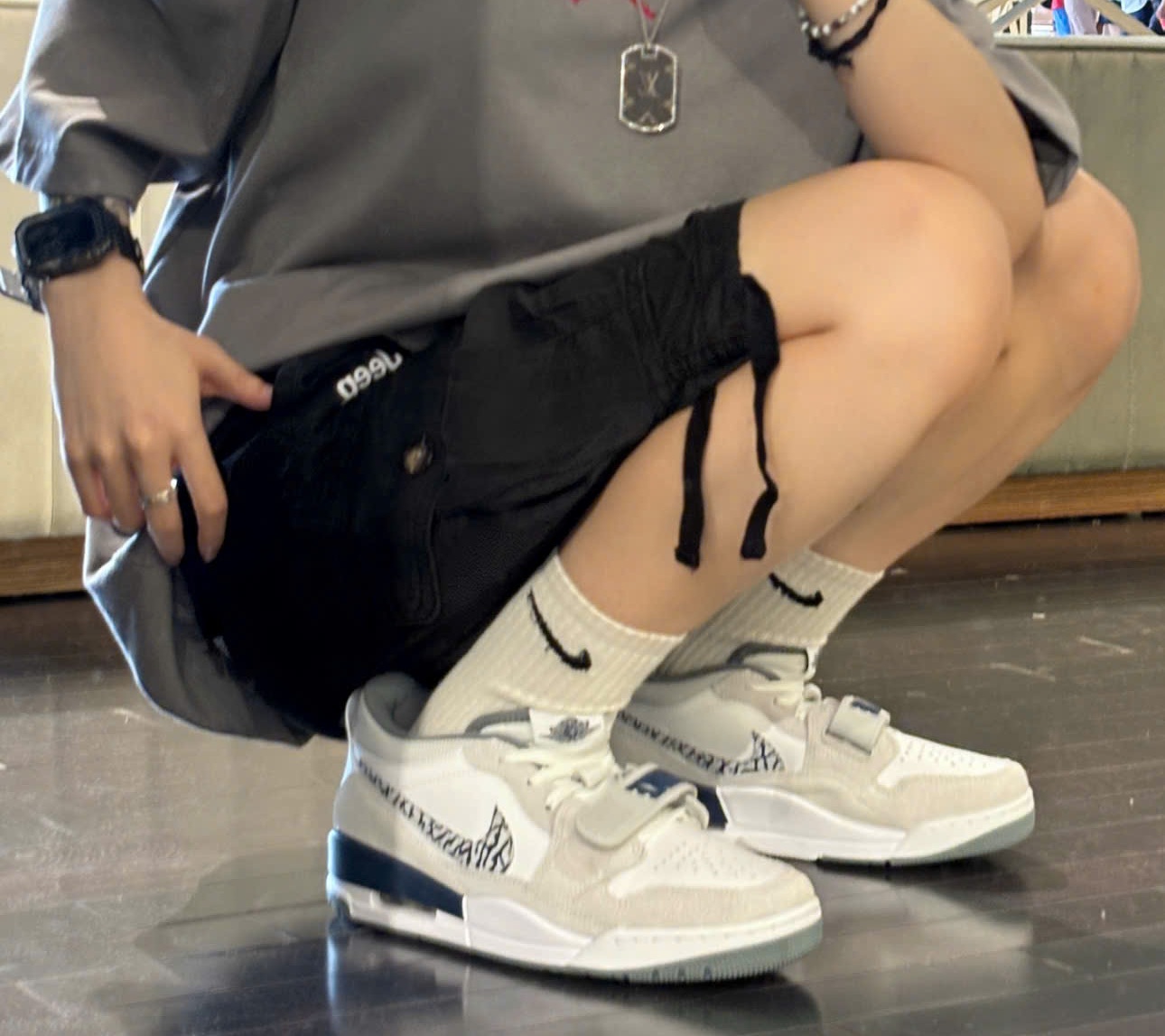 Alternative view of Giày Nike Air Jordan Legacy 312 Low 'Grey' CD9054-124