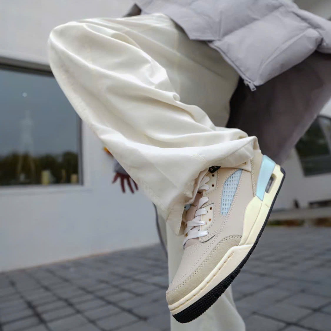 Alternative view of Giày Nike Air Jordan Spizike Low 'Sand Drift Muslin' HQ3439-101