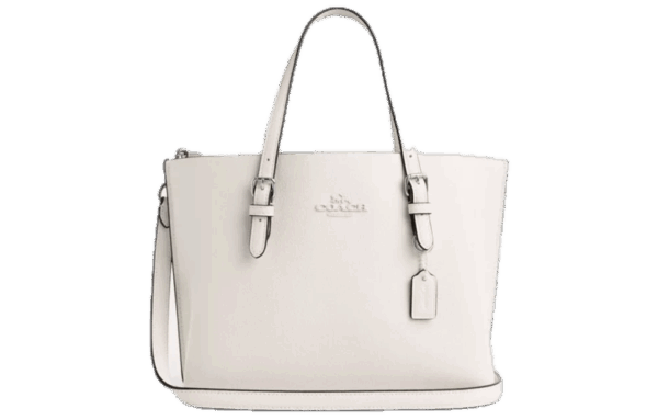 Tui Nu Coach Mollie Tote Bag 25 'Chalk' CV966-SVHA