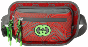 Tui Gucci GG Nylon Belt Bag 'Red' 752102-FAB7U-8488