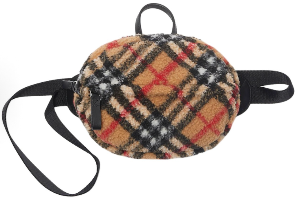 Tui Nu Burberry Zipper Bag 'Beige' 80781381