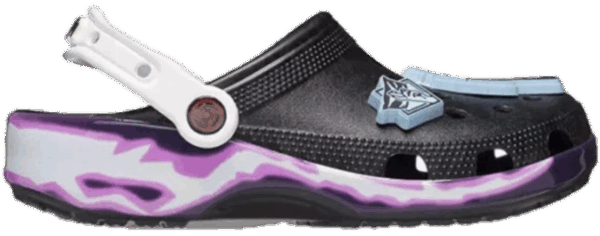 Dép Crocs x Jujutsu Kaisen Classic Clog 'Black' 208874-001
