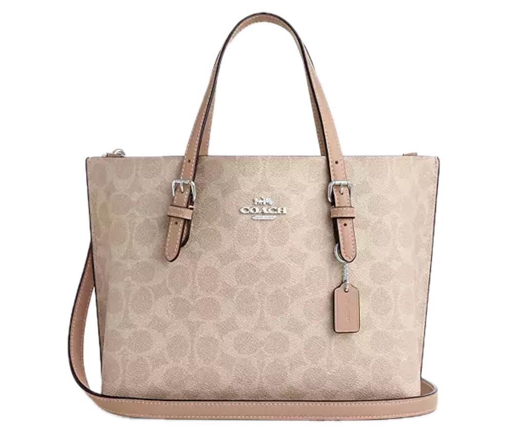 Tui Nu Coach Mollie Tote Bag 25 'Taupe' CV965-SVPWH