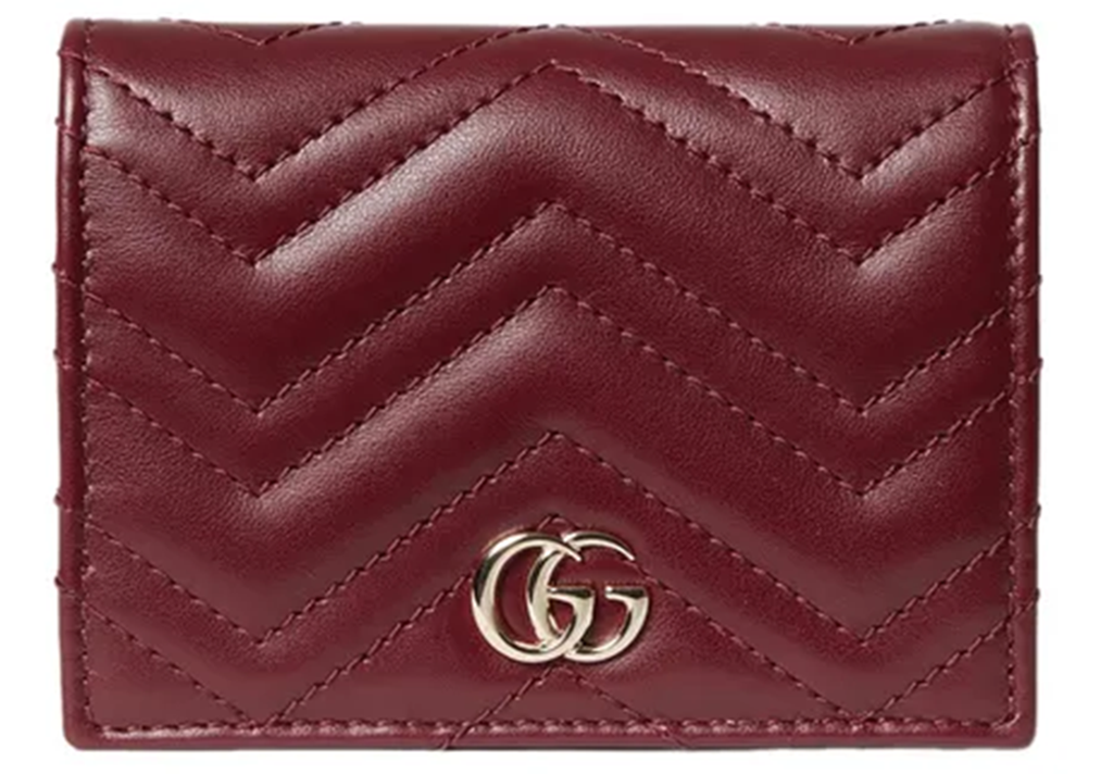 Vi Gucci GG Marmont Card Case 'Red' 466492-DTDHV-6207