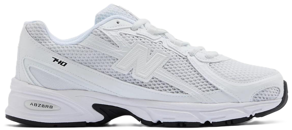 Giày New Balance 740 'Triple White' U740WW2