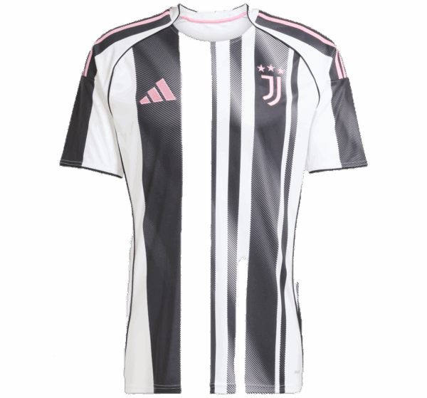 Áo Adidas Juventus 25/26 Home Jersey ‘White Black’ JJ4320