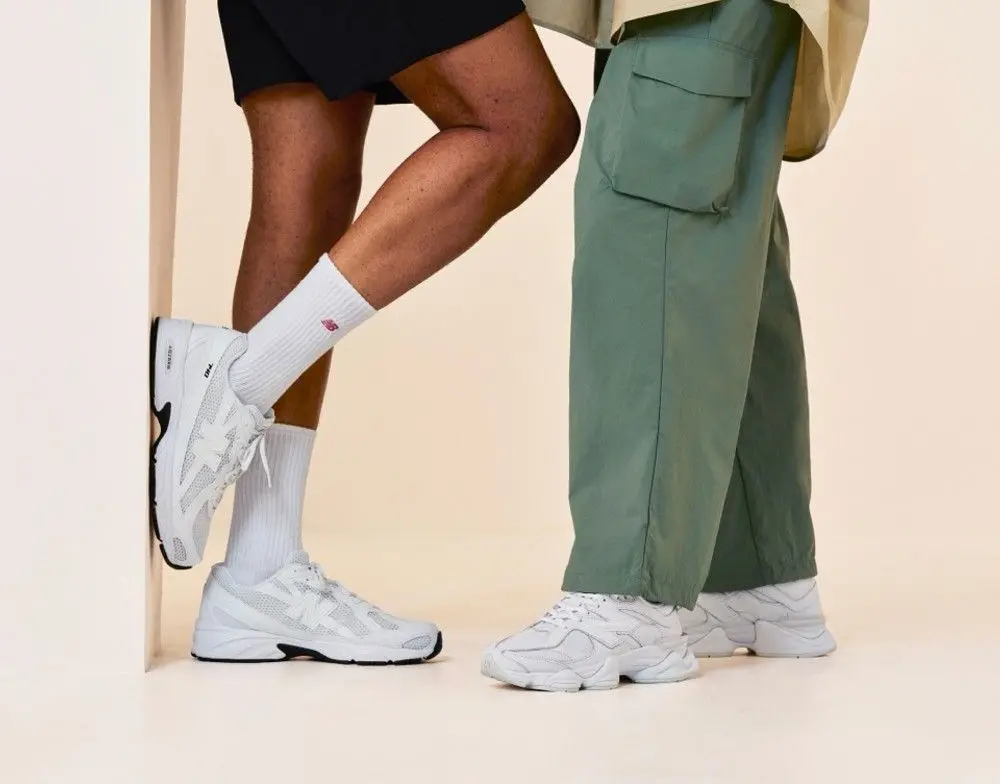Alternative view of Giày New Balance 740 'Triple White' U740WW2