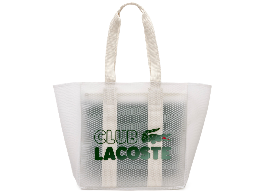 Tui Lacoste Transparent Tote 'White' NU4150PB