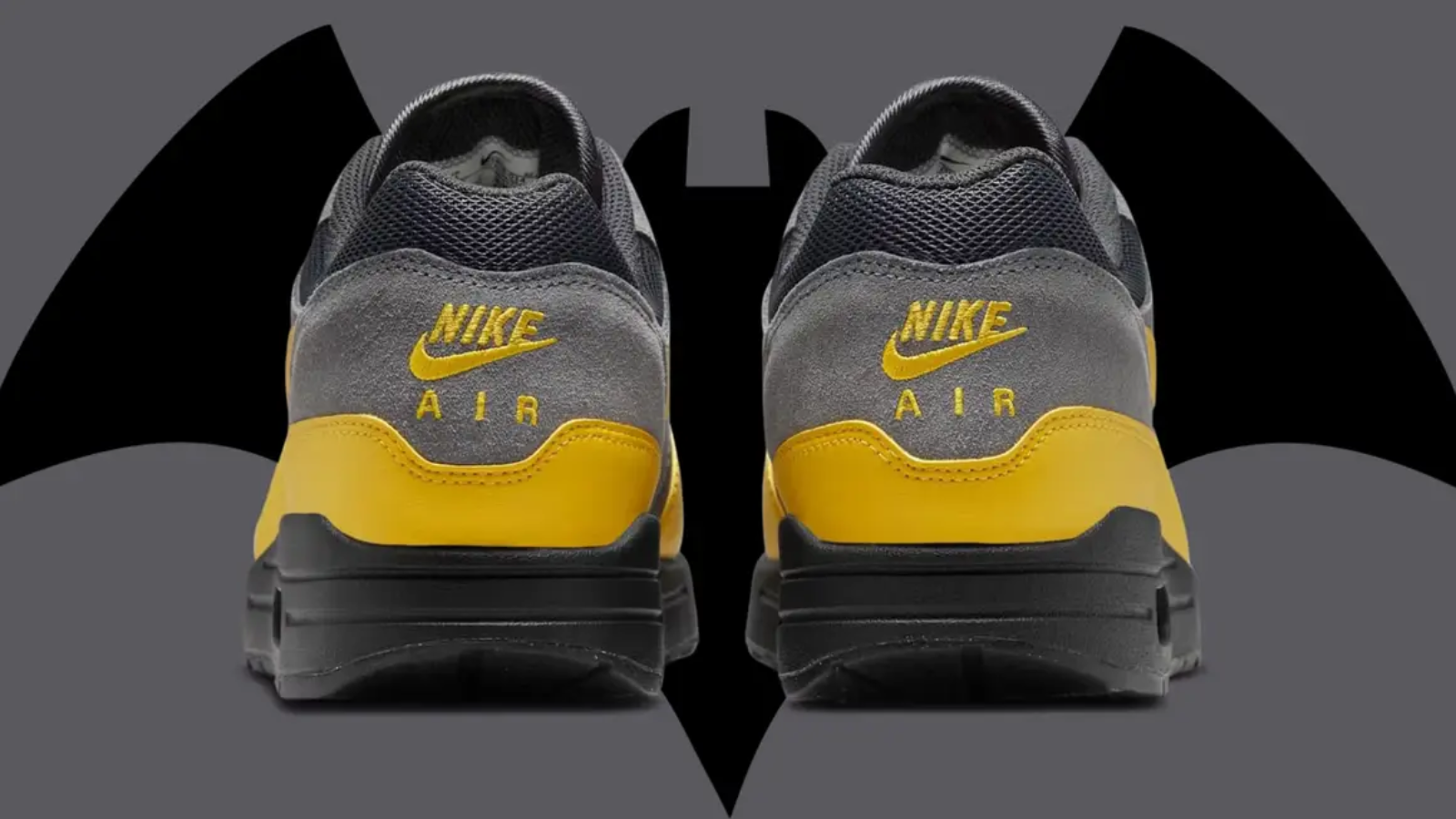 Hinh anh 4: Air Max 1 “Batman” – Phoi mau dinh cao khien fan DC phat cuong