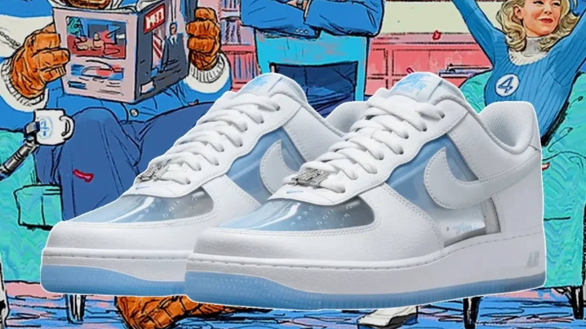 Nike Air Force 1 Low Invisible Woman 2.0 voi thiet ke trong suot va phoi mau tinh te
