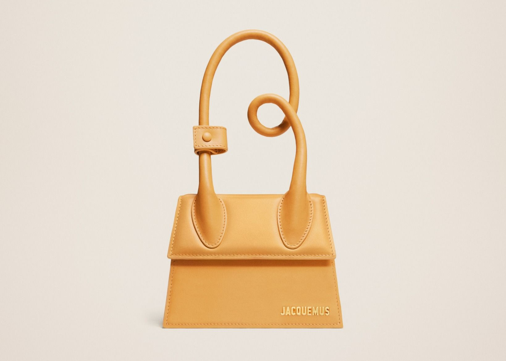 Tui Jacquemus Le Chiquito Noeud 'Dark Yellow' 213BA005-3060-290