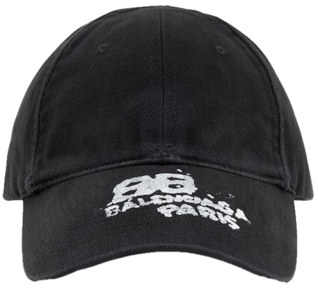 Mu Balenciaga Hand-drawn BB Icon Cap 'Balck' 723771410B21077