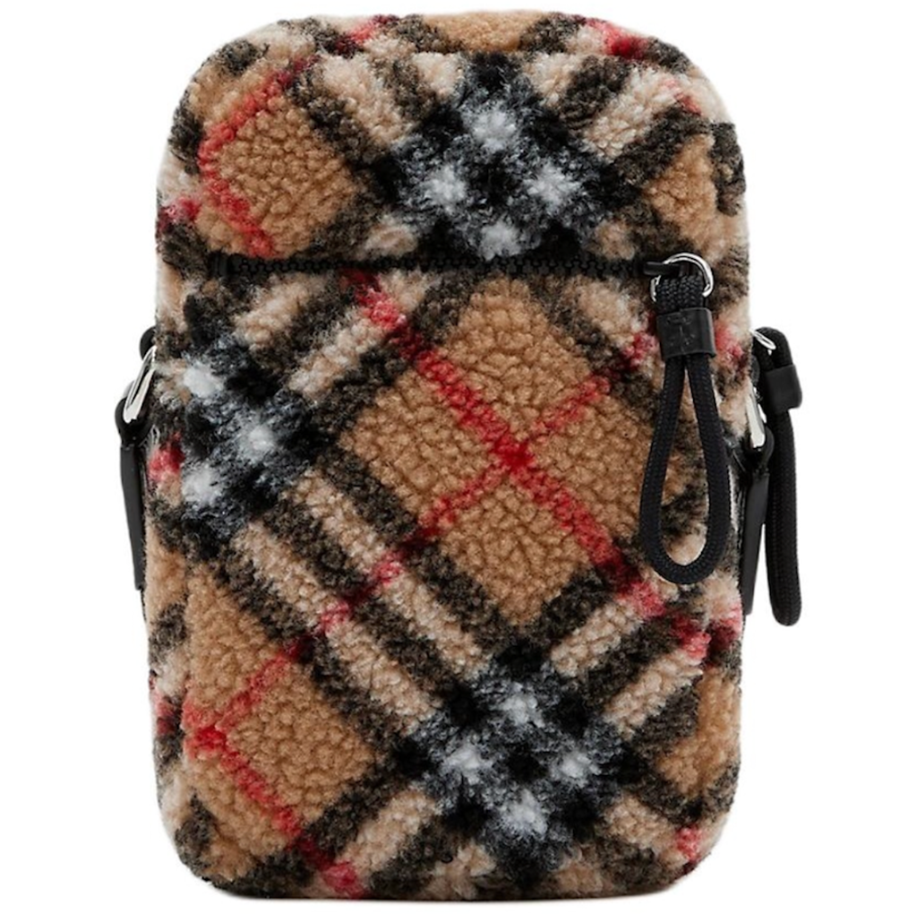 Tui Burberry Shoulder Strap Zipper Bag 'Beige' 80782991