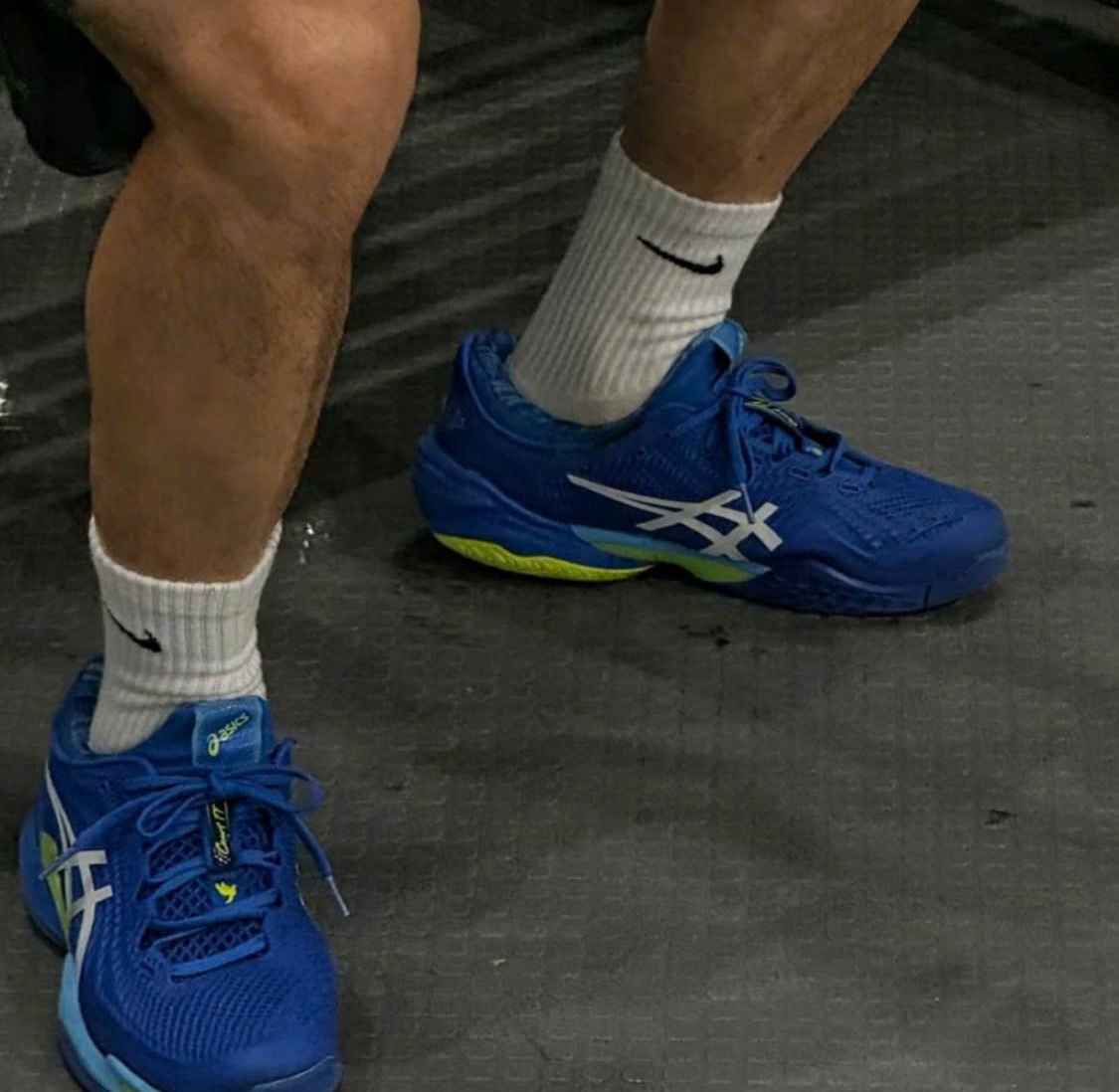 Alternative view of Giày Asics Court FF 3 'Dark Cobalt' 1041A370-403
